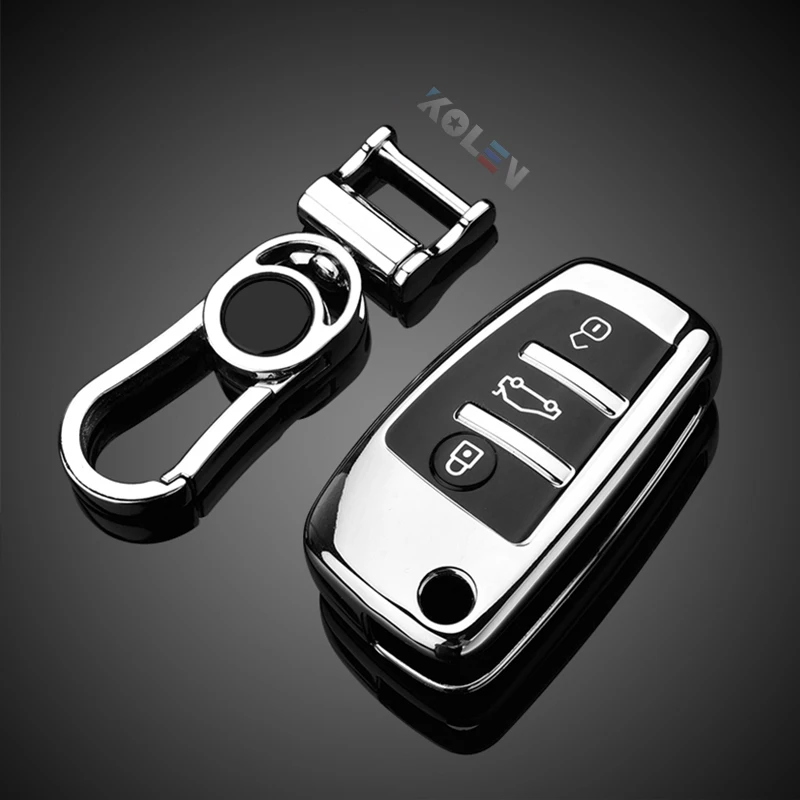 New Soft TPU Auto Chiave A Distanza Della Copertura Della Cassa di Protezione Borsette Per Audi C6 R8 A1 A3 Q3 A4 A5 Q5 A6 S6 A7 B6 B7 B8 8P 8V 8L TT RS Sline - Hada285fe075642f7b479977058e37601a