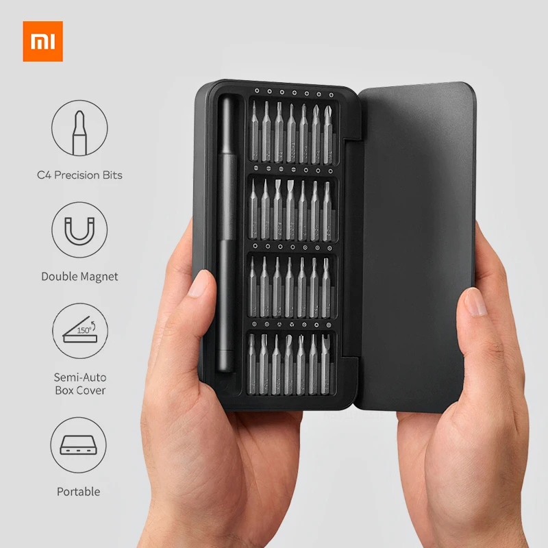 Набор прецизионных отверток Xiaomi HOTO 28 в 1 Многофункциональный ручной инструмент