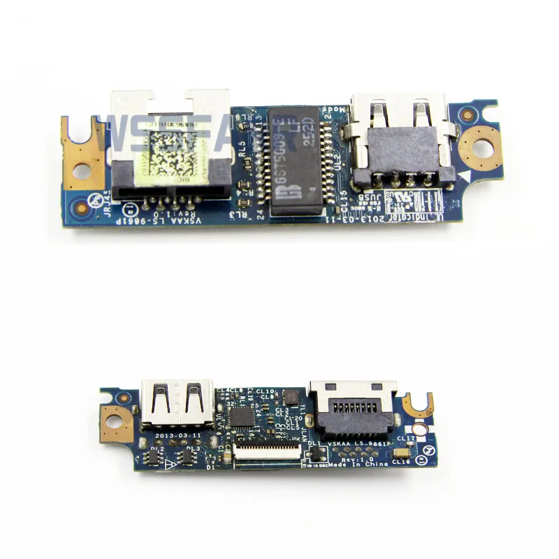 Для TOSHIBA L40-A L40D-A L40-4 USB LAN плата LS-9861P