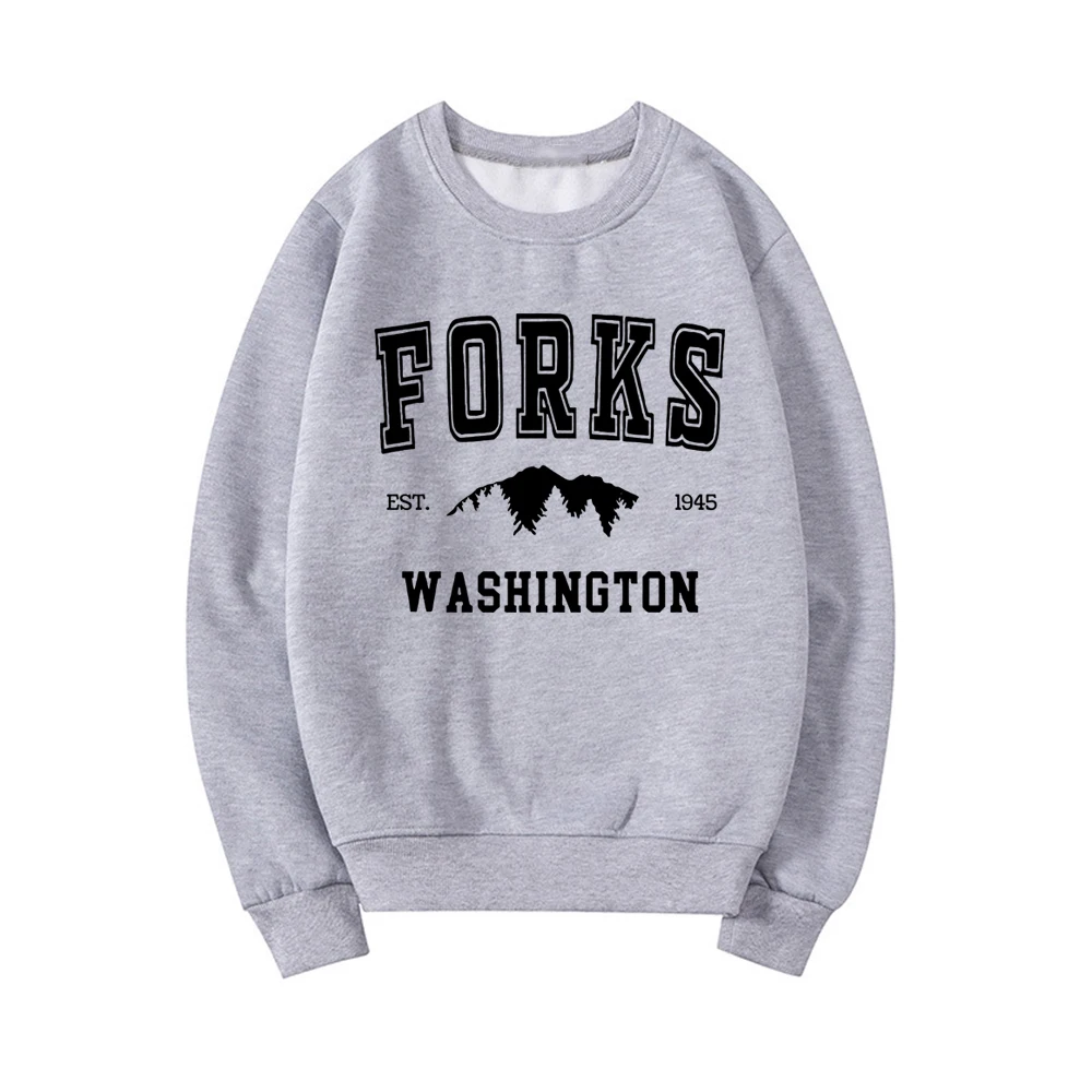 Forks Sweatshirt Forks - Cooles Vintage Design Für Echte Twilight-Fans Washington Sweatshirt