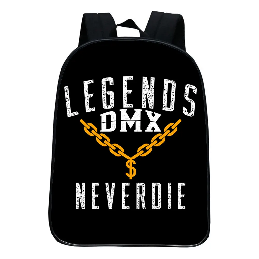 DMX Backpack Children Funny Cartoon Kindergarten Rucksack Baby Boys Anime Mini Knapsack Mochila 12 Inches