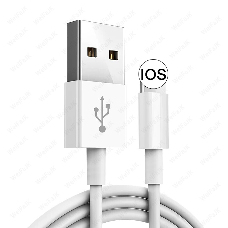Оригинальный usb-кабель Apple для iPhone 11 12 Pro Max X XR XS 8 7 6 6s Plus iPad быстрое зарядное