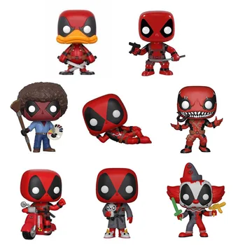 

Deadpool Figma Vinyl Doll 10cm PVC model Avengers Deadpool Figure model Toys