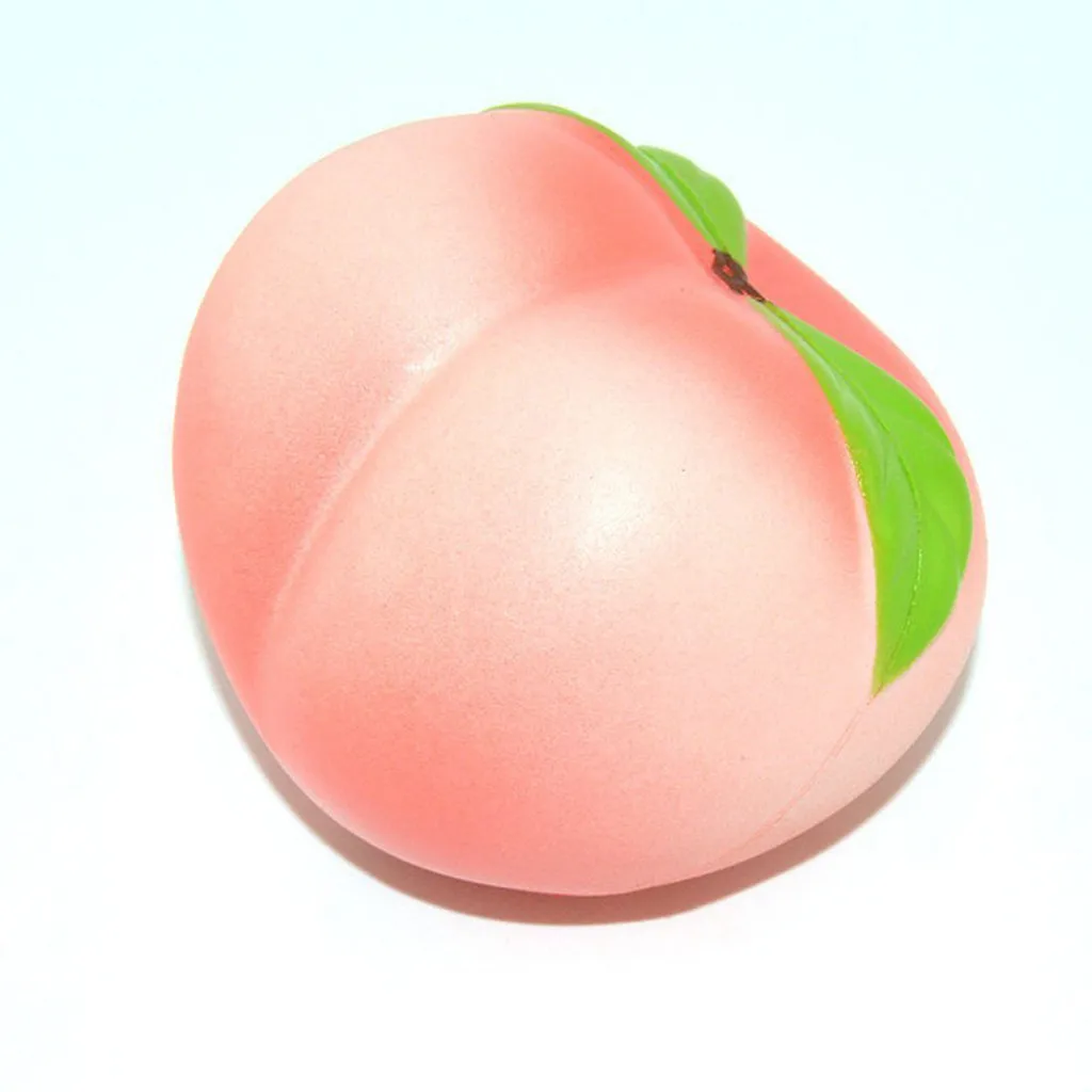 Игрушки для снятия стресса Kawaii Squeeze ToyW806 сжимаемые игрушки мягкое медленный отскок моделирование фрукты негабаритных с изображением клубники, банана декомпрессии