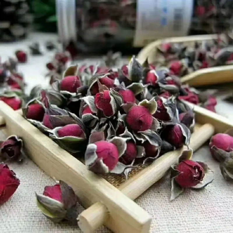 Новинка натуральный сушеный цветок мини бутон розы DIY Свадебный центральный