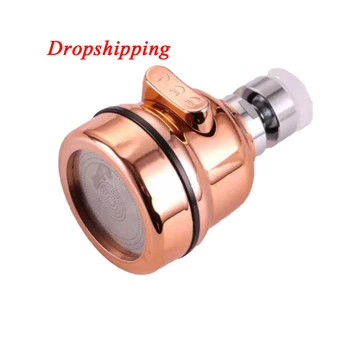 

Kitchen Faucet Tap 360 Rotatable Faucet Water Filter Rose Gold 3 Speed Adjustment Water Saving Faucet Bubbler Faucet Nozzle