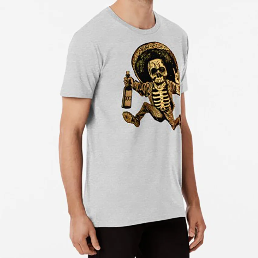 Посада День мертвых Outlaw Футболка день dia de los muertos мексиканское народное искусство