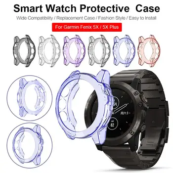 

Newest High Quality Protective Case Soft Silicone Smart Watch Protector Cover Sleeve For Garmin Fenix 5XPlus/5X Watch