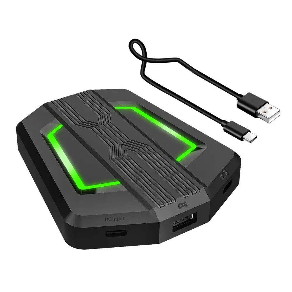 

Gaming Keyboard Mouse Converter USB-TYPE C Gamepad Controller Converter for PS4/Xbox One/PS3/Xbox 360/N-Switch