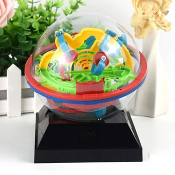 

100 Step 3D puzzle Ball Children Intellect Ball Challenging Barriers Game Plaything Brain Tester Balance Training Kids Toy