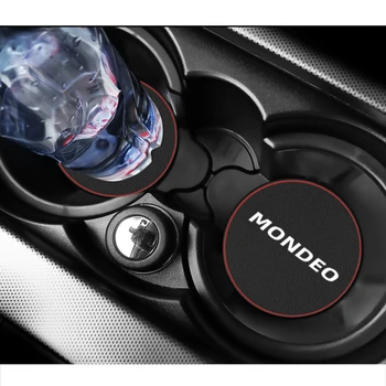 

1PCS Vehicle Water Cup Bottle Holder Anti-slip Pad Mat Car Cup Anti Slip for Ford Mondeo Car Accessories
