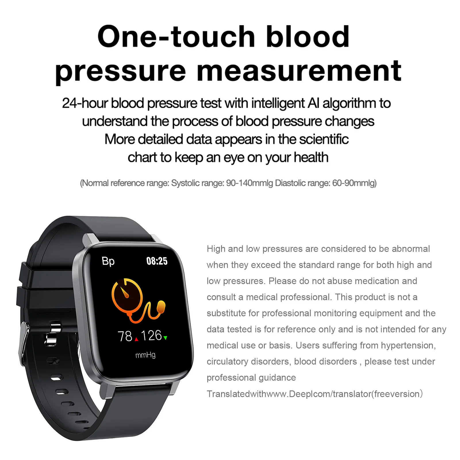 F60 Smart Bracelet Body Temperature Sleep Heart Rate Blood Pressure Monitor Sports Band BT 5.0 IP67 Waterproof Smart Band