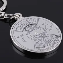 Металлический многофункциональный брелок с компасом календарь открывалка для бутылок брелок Подвеска логотип рекламный подарок