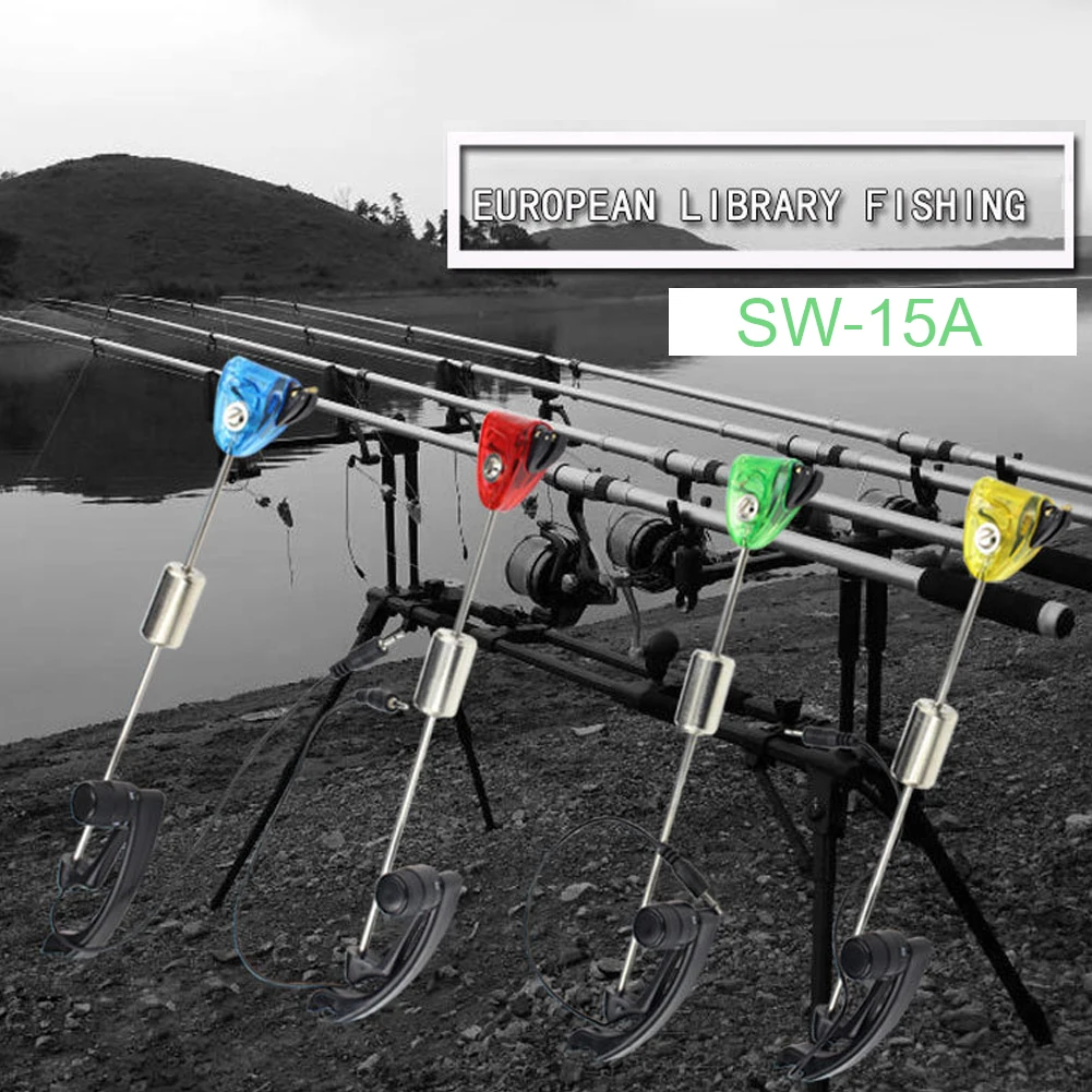 

LED Illuminated Fishing Alarm Indicator Swinger Reasonable Storage and Convenient Access Outdoor Carp Fishing Tackle Tool
