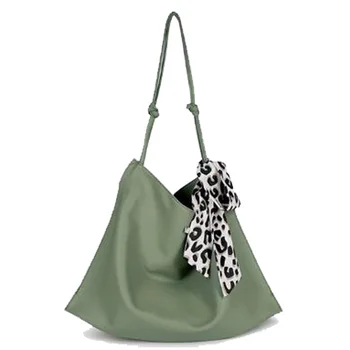 

Ladies' Handbag Large Capacity Soft Lady Shoulder Bag Casual Wanderer Large Tote Ms.Bow Tote