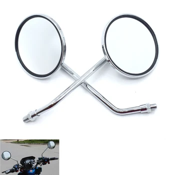 

Universal motorcycle round mirror motorcycle rearview mirror 10mm For YAMAHA MT-07/FZ-07 FJ-09 MT-09/SR/FZ-09 FZ1 FAZER FZ16