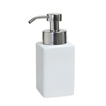 

Ceramic Soap Dispenser Pressing Face Wash Foamer Bottle Lotion Shampoo Shower Gel Face Wash Mousse Foaming Bottle