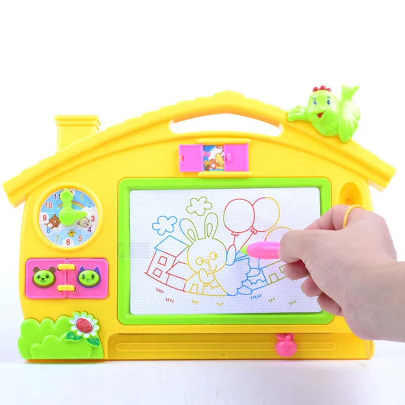 Heat-Color Magnetic Drawing Board Large Size Baby Educational Toy Gift Box Children WordPad Hot Selling