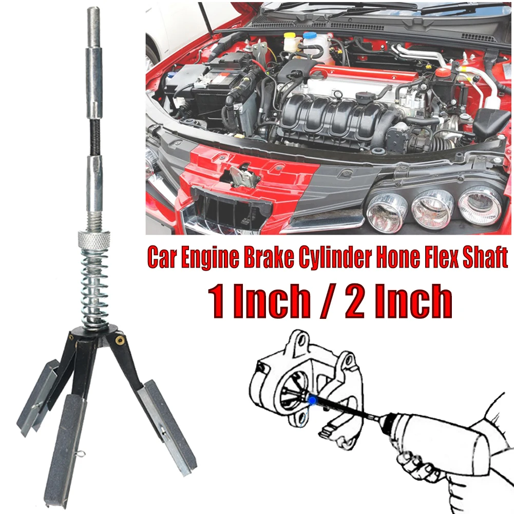 Car Engine Brake Cylinder Hone Flex Shaft Bore Honing Tool inches 3 Durable 