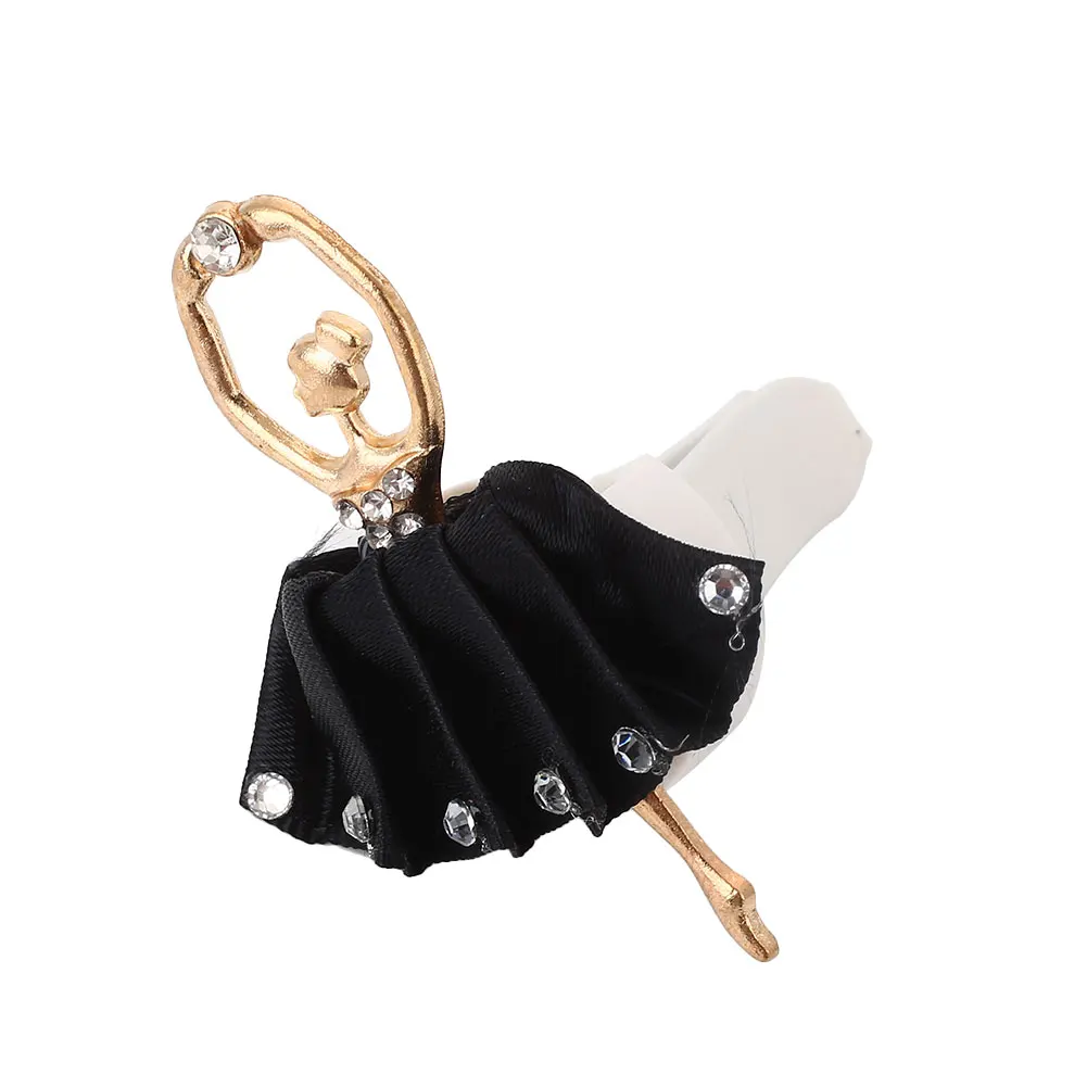 Perfume Clip Air Freshener Universal Perfume Base Clip Fragrance Decor Dancing Girl Multicolor Premium - Color Name: Black
