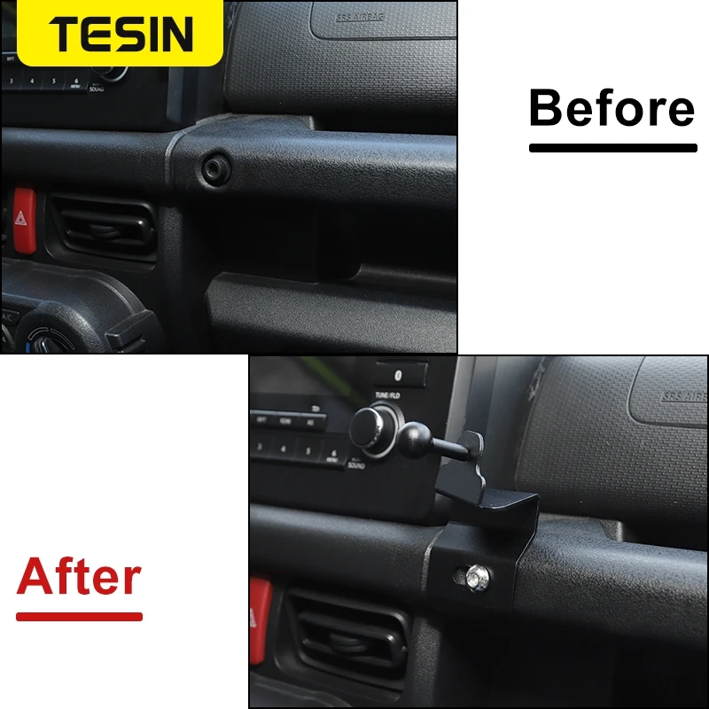 Stowing Tidying For Suzuki Jimny JB74 Multifunction Car Bracket Support Rod Accessories For Suzuki Jimny