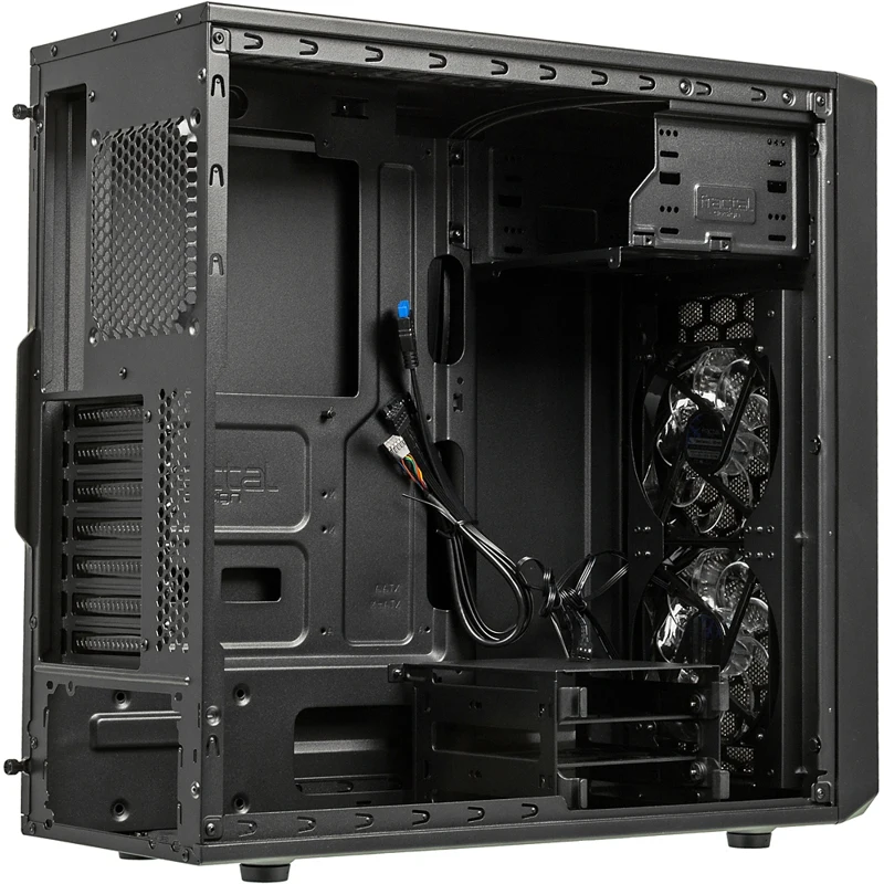 Корпус Fractal Design FOCUS G Window черный без БП ATX 6x120mm 4x140mm 1xUSB2.0 1xUSB3.0 audio bott