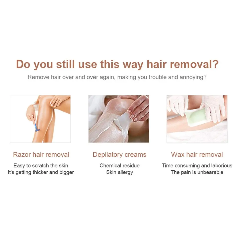 professional permanent IPL epilator laser hair removal electric photo women painless threading hair remover machine
