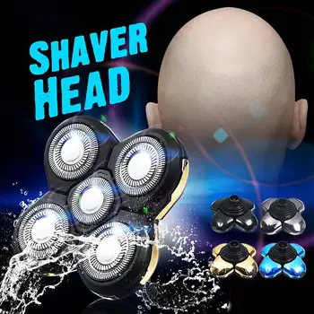 

NEW Universal 5 Heads Blades Rechargeable Electric Shaver Razors Accessories For Alternate Floating Washable Electric 5D Shavers