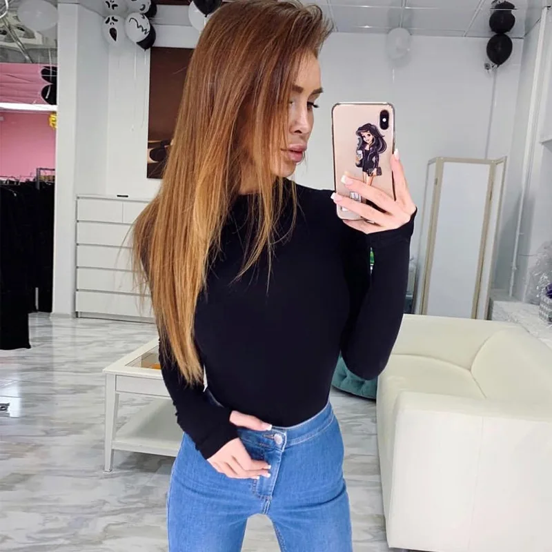 Shstyle, хлопок, однотонный, сексуальный, облегающий, стринги, боди, для женщин, с длинным рукавом, перчатки, фестивальный Рейв, зима, весна, комбинезоны, комбинезон, боди