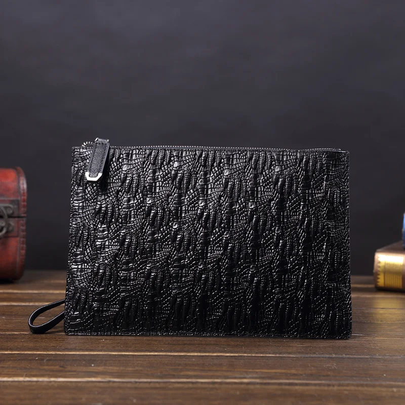 Мужские кошельки из натуральной кожи кредитница клатч Длинные портмоне с