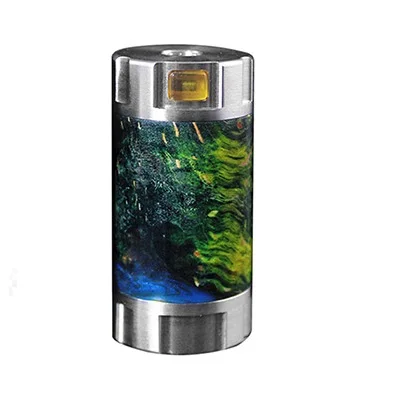 SS-Black Yellow Original Ultroner Mini Stick 18350 Mech Mod 24mm Diameter Powered By Single 18350 Stabilized Wood Vs Shogun Drag 2 Vape Mods - Цвет: SS-Black Yellow