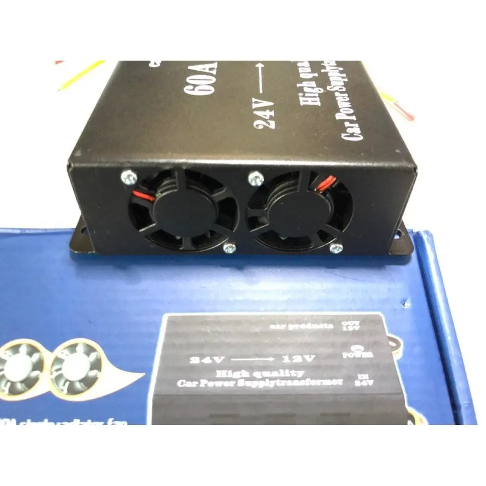 Автомобильный инвертор 24V->12V 60A