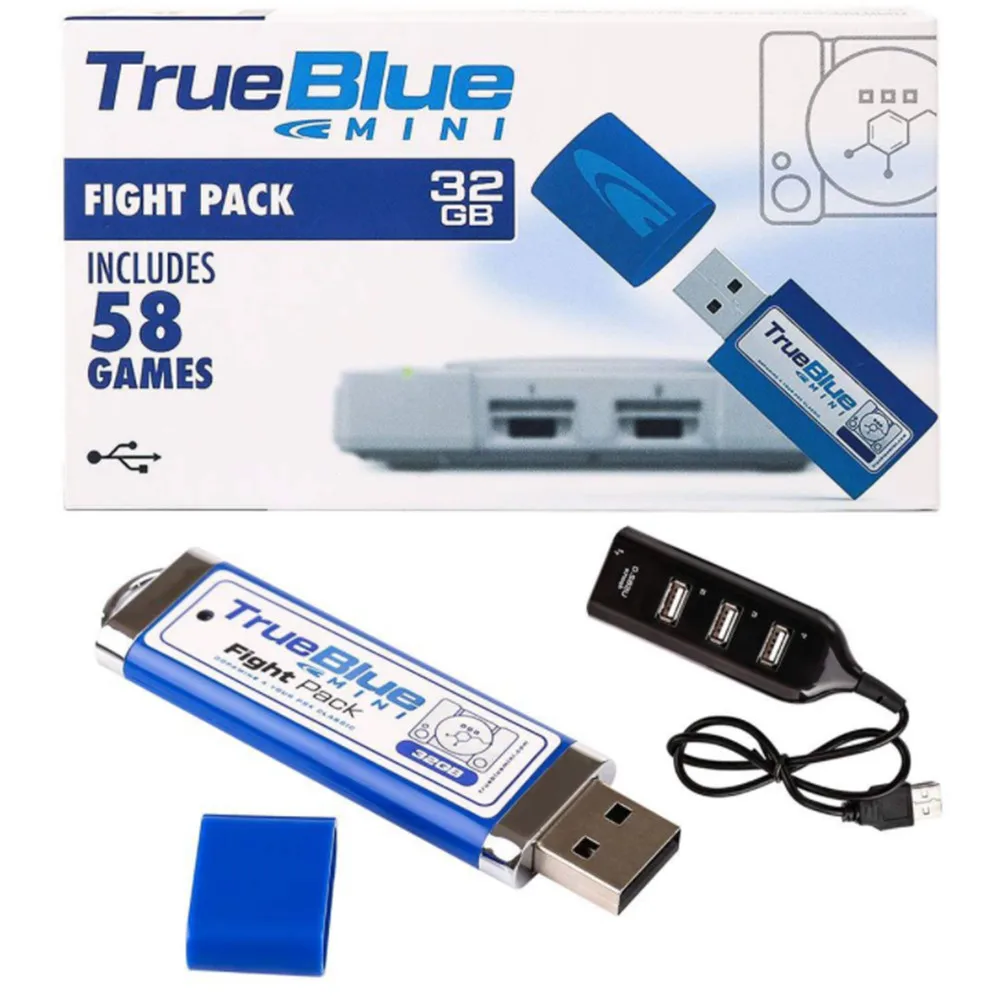 true blue usb stick