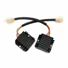 Новый выпрямитель регулятора напряжения мотоцикла, 4 контакта, 4 провода, для GY6 50 cc 110cc 125cc 125cc 150cc Новый выпрямитель регулятора напряжения мотоцикла, 4 контакта, 4 провода, для GY6 50 cc 110cc 125cc 125cc 150cc