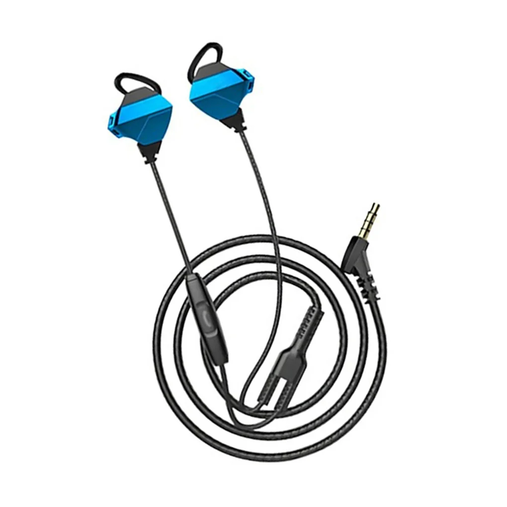 Wired Earphones 1 2m Wire HIFI Sound Headset Mobile Phone Gaming Headphone with Mic