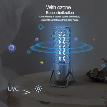

Ultraviolet lamp light Bactericidal lamp Ozone Timing Portable Disinfection Disinfect UV lamp Sterilize Deodorization