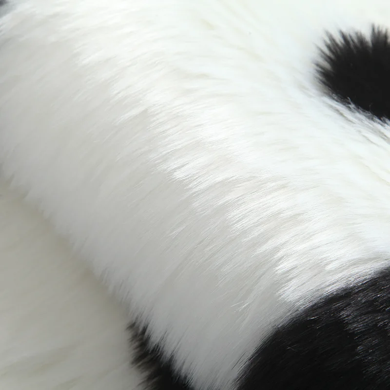 Animal Rug High Quality Long Fluff Panda Koala Sheep Mat Faux Fur Carpet Living Room Bedroom Sofa Cushion Artificial Fluffy Mats 5