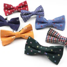 Мультфильм одежда для родителей и детей с бантом Семья бабочка вечерние ужин свадебный дизайн с милым лосем велосипед зонтик собака автомобилей лук аксессуар бабочка