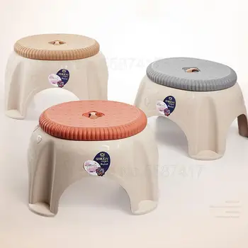

Non-slip Home Thick Plastic Stool Short Stool Living Room Adult Shoe Bench Children Bench Small Bench Pad Footstool