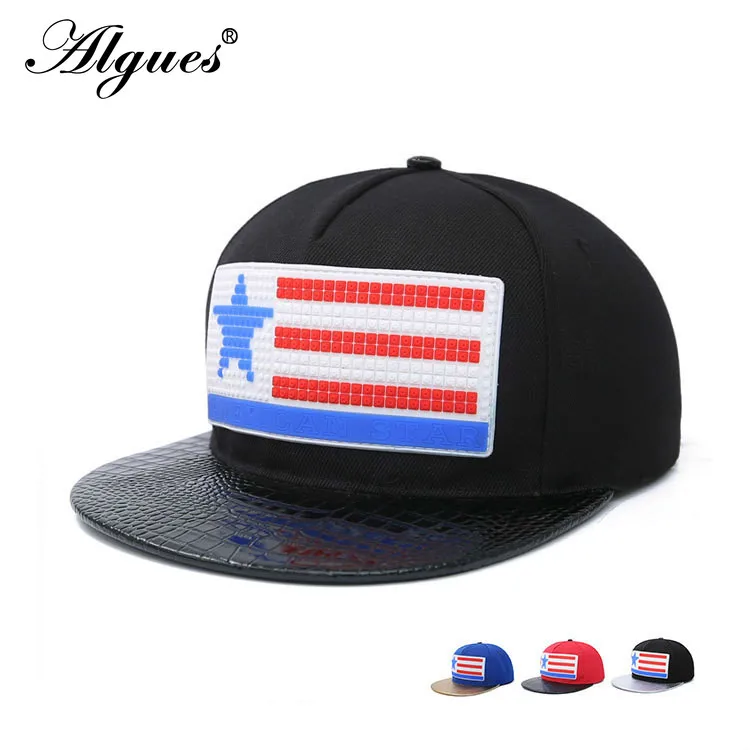 

Hip-hop Hat Male Lady Casual Shade Flat Along The Hat Outdoor Baseball Cap Letters Breathable Hat Adjustable Fashion For Trump