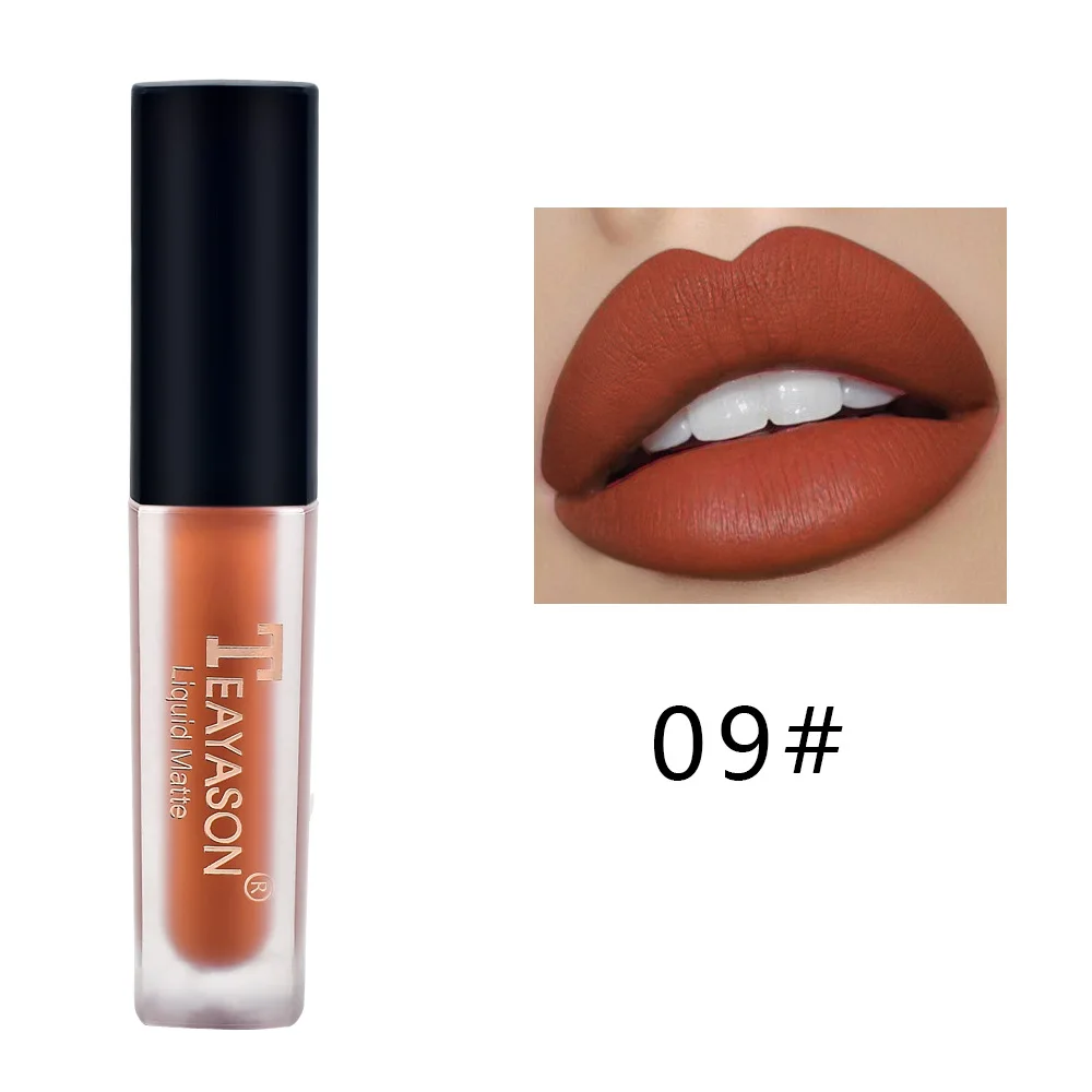 Матовая жидкая помада Batom 12 цветов водостойкая матовая rouge a levre longue tenue