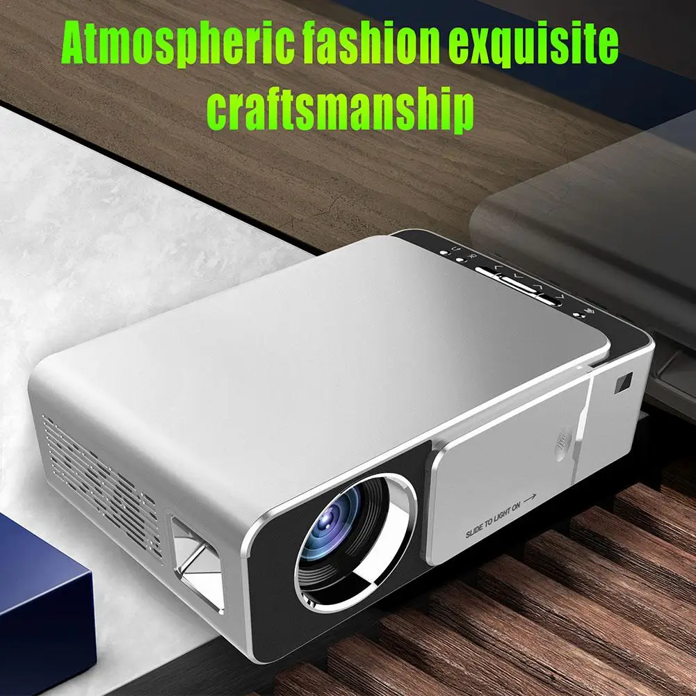 T6 3500 Lumens Full HD LED Projector 4K 3D 1080P Home Cinema Beamer Android 9.0 WIFI Same Screen Version Video Projector