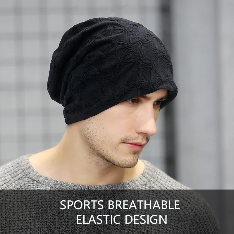 thin knitted cap casual beanie hip 