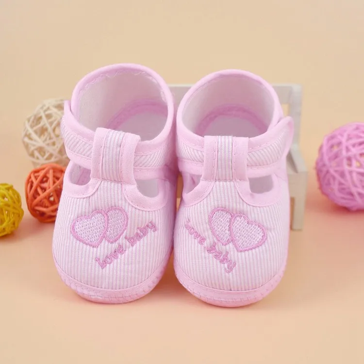 Zapatos de cuna de suela blanda para bebé recién nacido, zapatillas de lona para niños, calzado para niño pequeño, zapatillas de lona