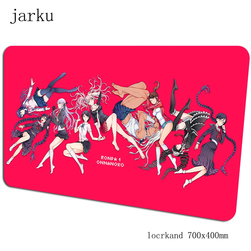 Size 700x400X2MM Danganronpa коврик для мыши геймер 700x400 мм notbook коврик для мыши esports игровой коврик для мыши большой с обработанным краем коврик для мыши стол для компьютера padmouse - Цвет: Size 700x400X2MM