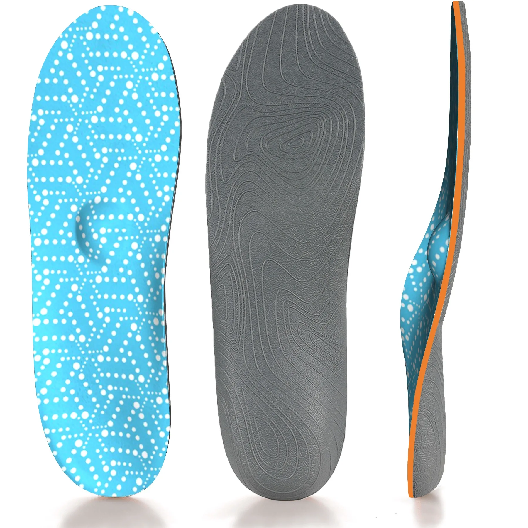 

Full-Length Foot Arch Insole For Pain Relief Shock Absorption Outdoor Climbing Male Shoes