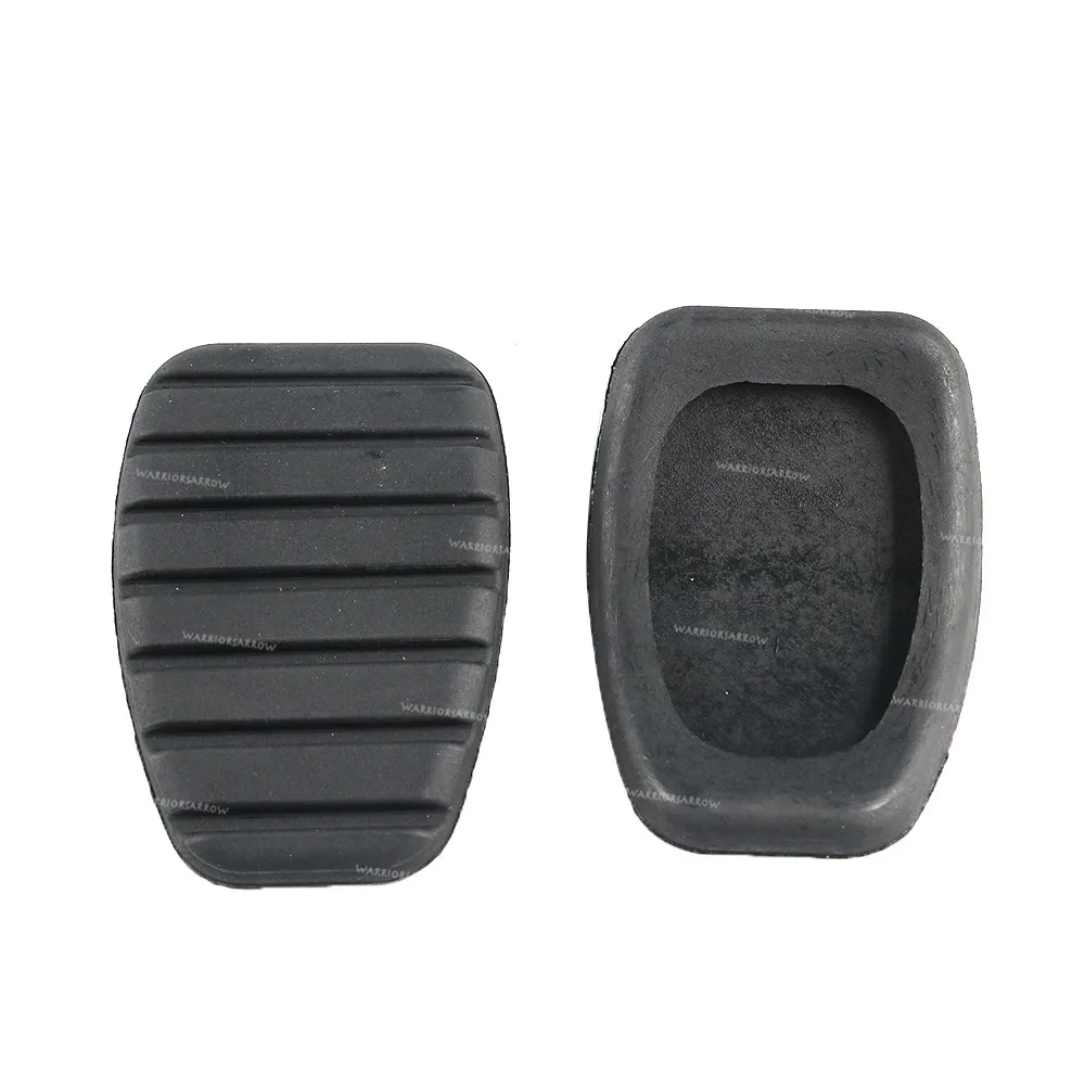 For Renault Laguna 1997-2008 Megane Clio 1998-2008 Kango Scenic WarriorsArrow Car Clutch And Brake Pedal Rubber Pedal Pad Cover For Renault Laguna 1997-2008 Megane Clio 1998-2008 Kango Scenic WarriorsArrow Car Clutch And Brake Pedal Rubber Pedal Pad Cover