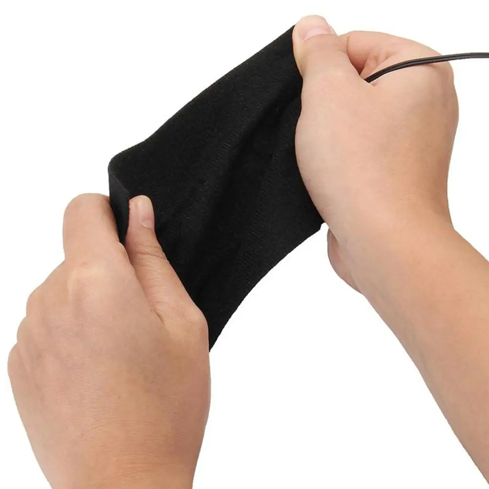 USB грелка для одежды Электрический нагревательный лист с 3 зубчатыми регулируемыми температурами обогрев грелка коврик для наружного жилета куртка