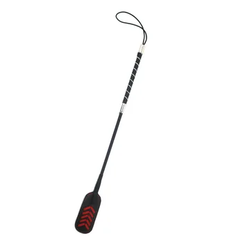 Genuine Leather Whip 15 Inch Riding Crop for Horse Fetish Flogger BDSM Bondage Spanking Paddle Sex Product For Couples Women 3