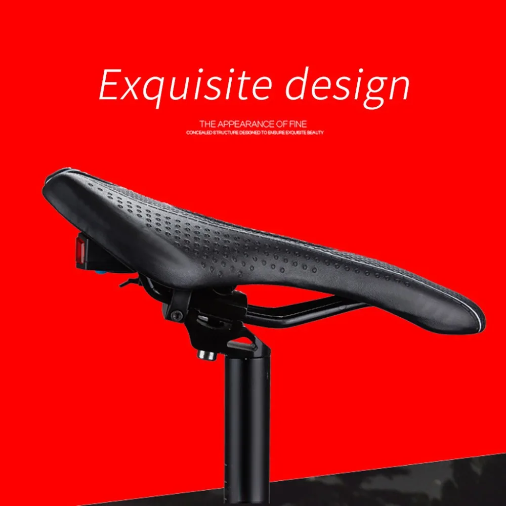 A6 bicycle taillights USB charging mountain bike lights wireless intelligent remote control burglar alarm speakers lights 30A17 (16)